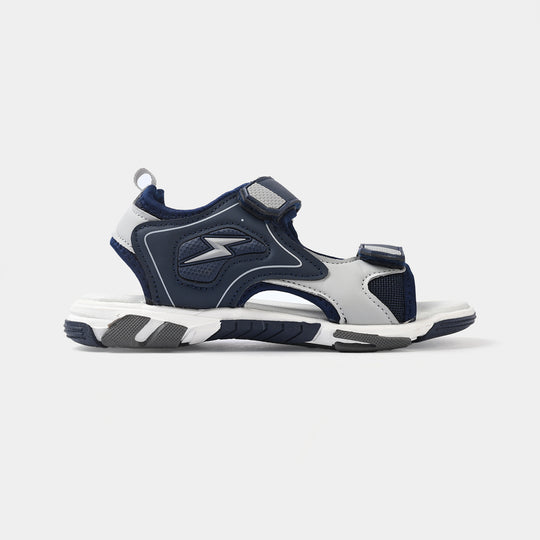 Boys Sandal SF-128-9-Navy.Grey