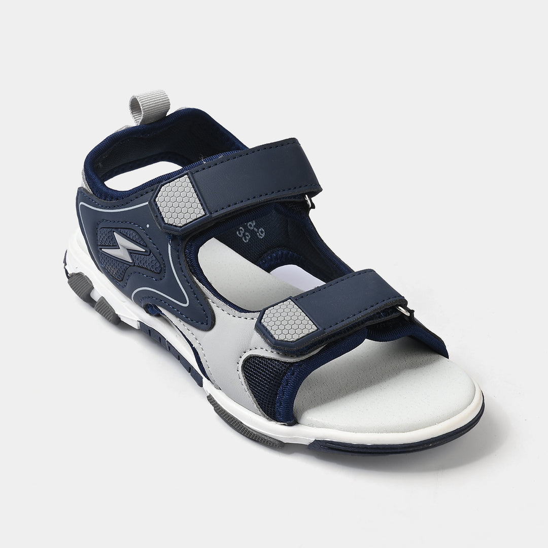 Boys Sandal SF-128-9-Navy.Grey