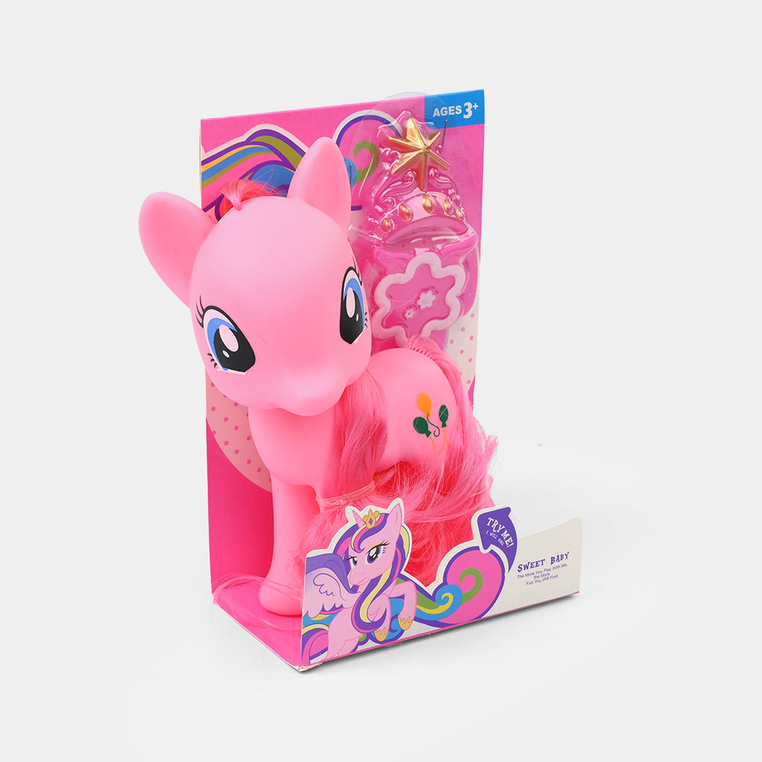 My Cute Character – Light & Music Horse Toy Set
