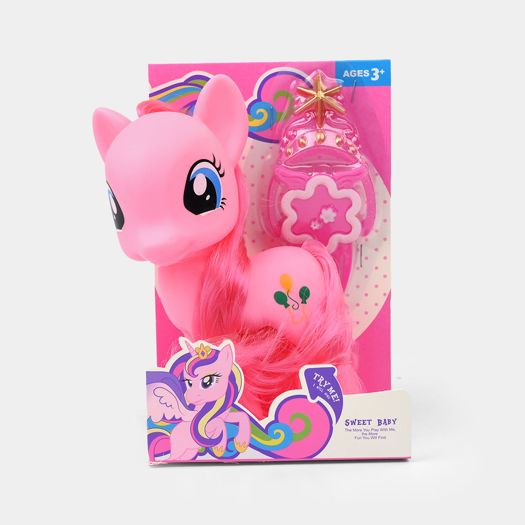 My Cute Character – Light & Music Horse Toy Set