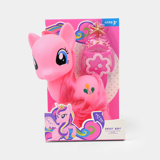 My Cute Character – Light & Music Horse Toy Set