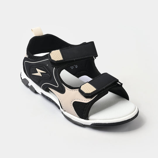 Boys Sandal SF-128-9-Black/Beige
