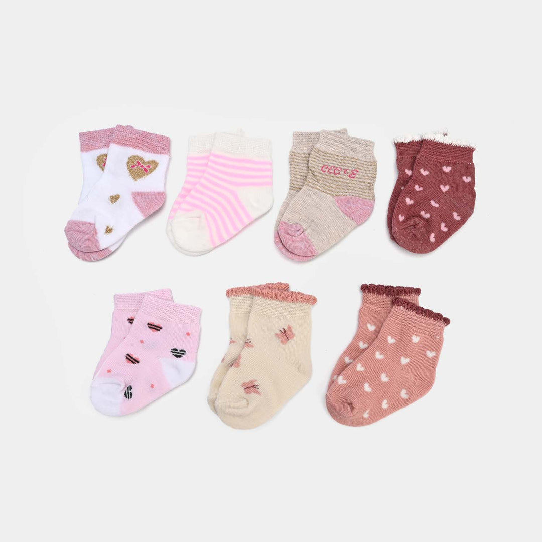 Infant Baby Socks Pack Of 7 Pcs Set