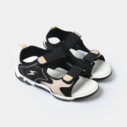 Boys Sandal SF-128-9-Black/Beige