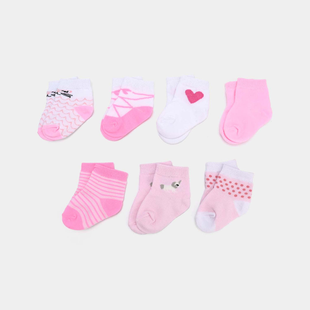 Infant Baby Socks Pack Of 7 Pcs Set