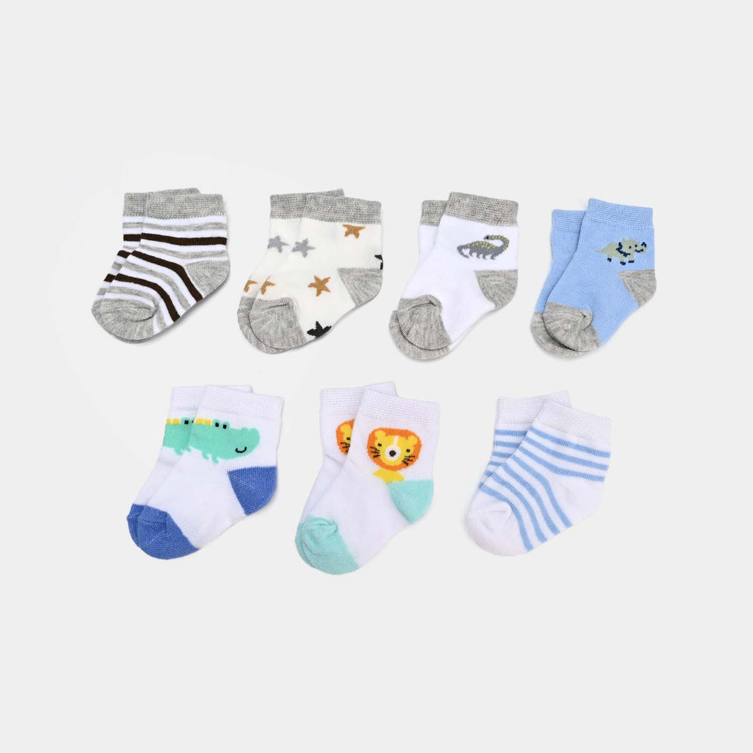 Infant Baby Socks Pack Of 7 Pcs Set