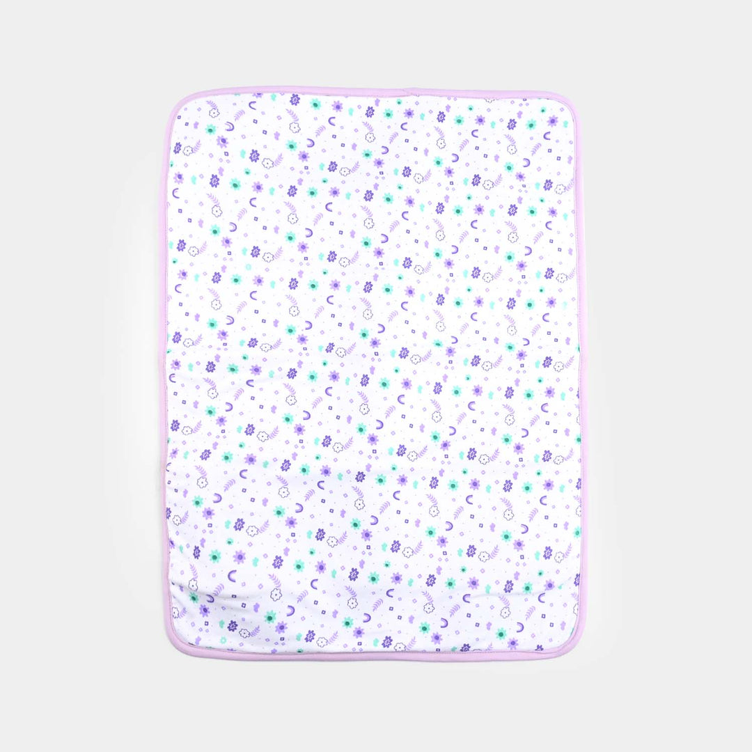 Baby Changing Sheet Flower | Purple