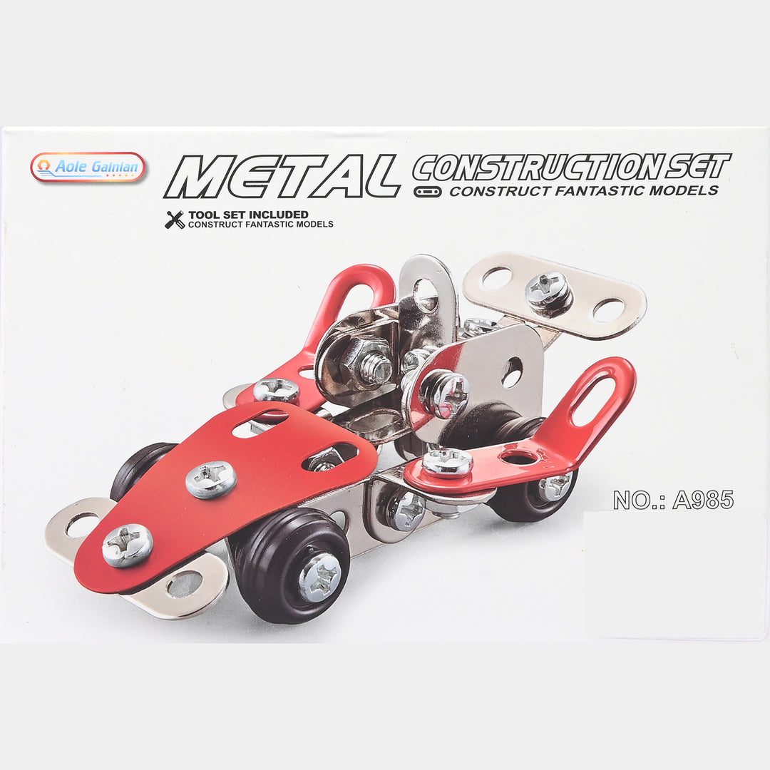 DIY Metal Assembly Toy Play Set for Kids