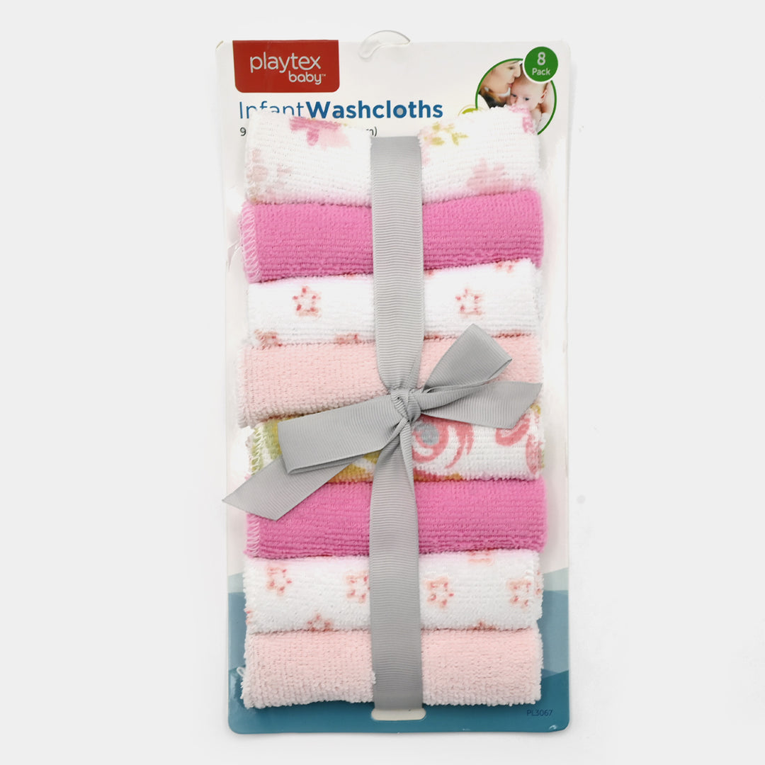 Playtex Soft Cotton Washcloths 8PCs Pack