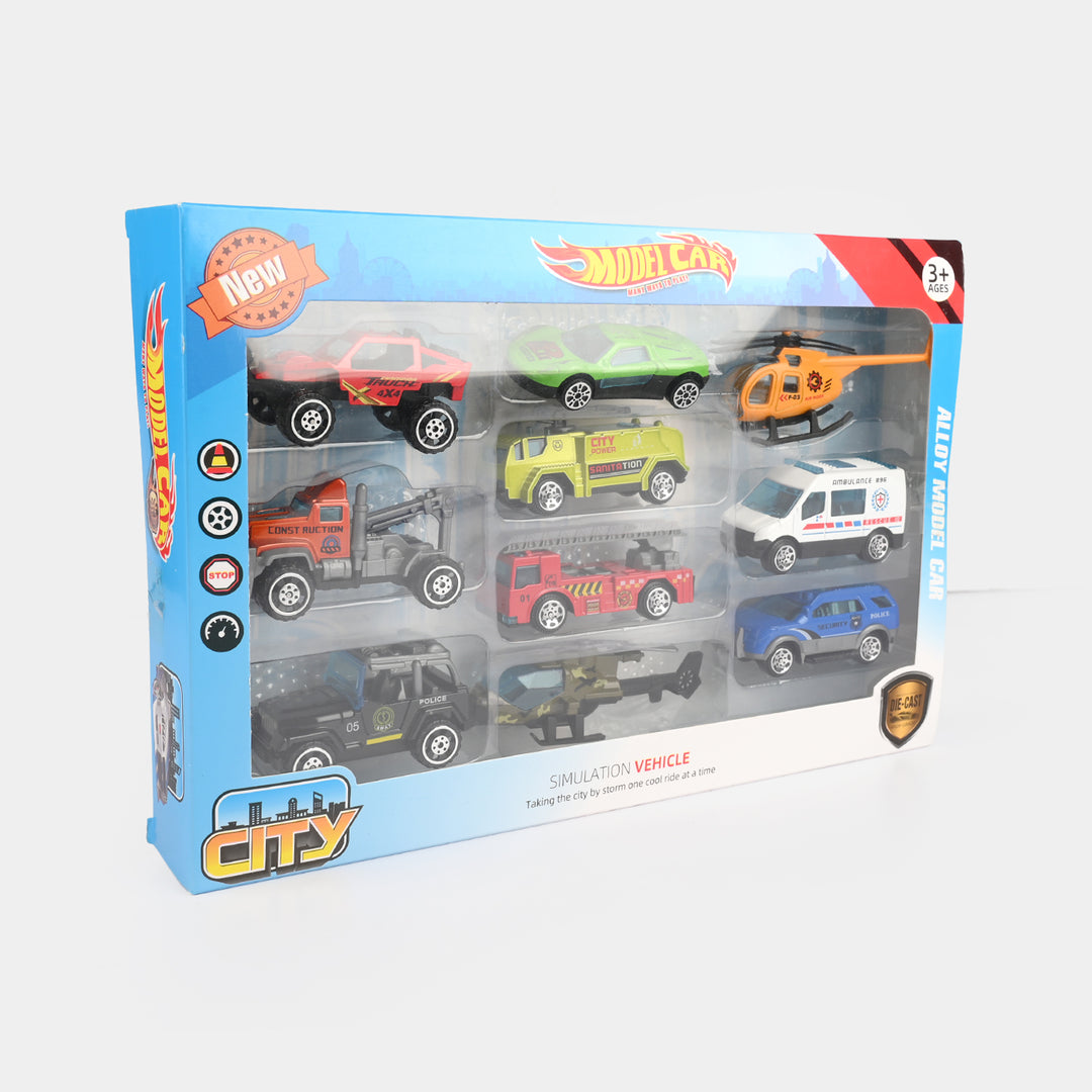 Die-Cast Metal Toy Vehicle Set