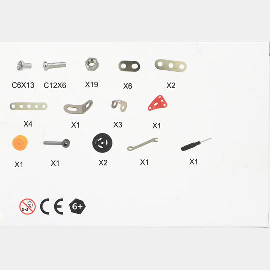 DIY Metal Assembly Toy Play Set for Kids