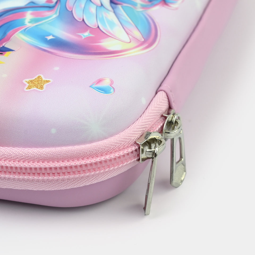 Stationery Pencil Pouch with Built-in Calculator