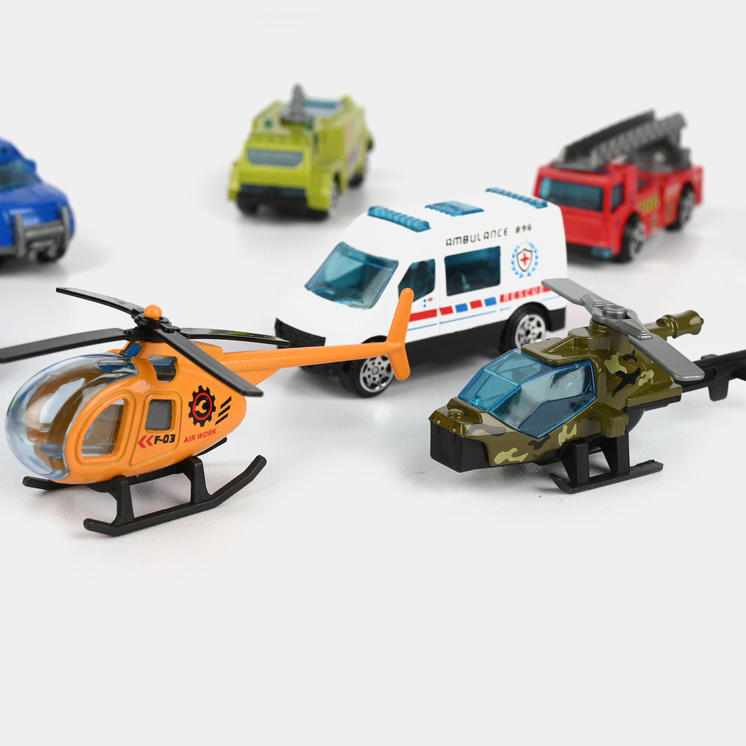 Die-Cast Metal Toy Vehicle Set