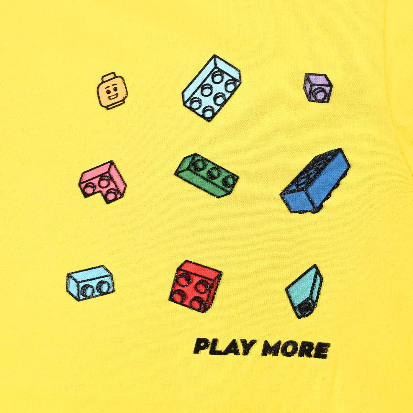Boys Cotton Jersey T-Shirt H/S Lego-B | Yellow