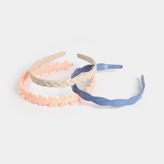 Plastic Hair Band Pack of 3