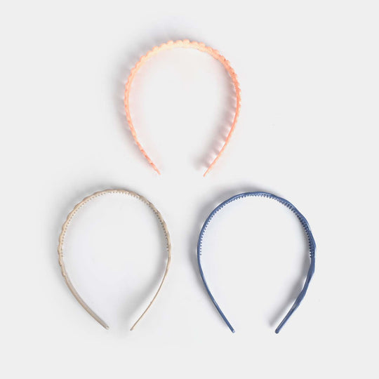 Plastic Hair Band Pack of 3