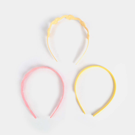 Plastic Hair Band Pack of 3