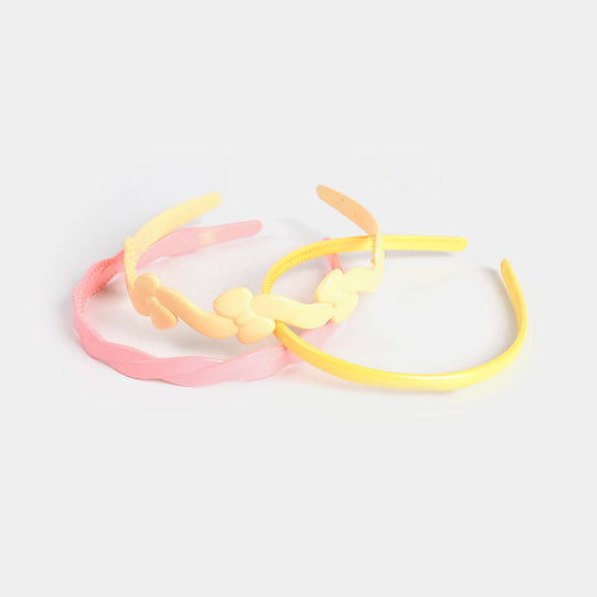 Plastic Hair Band Pack of 3