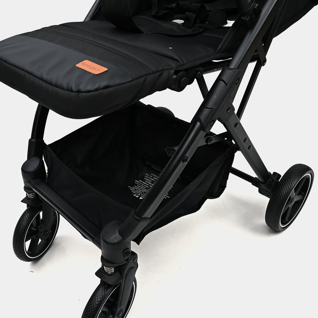 Foldable Lightweight Baby Stroller | 6518 Black