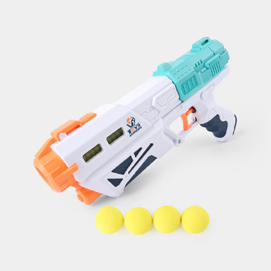 2 IN 1 Water Shooting & Soft Blaster For Kids