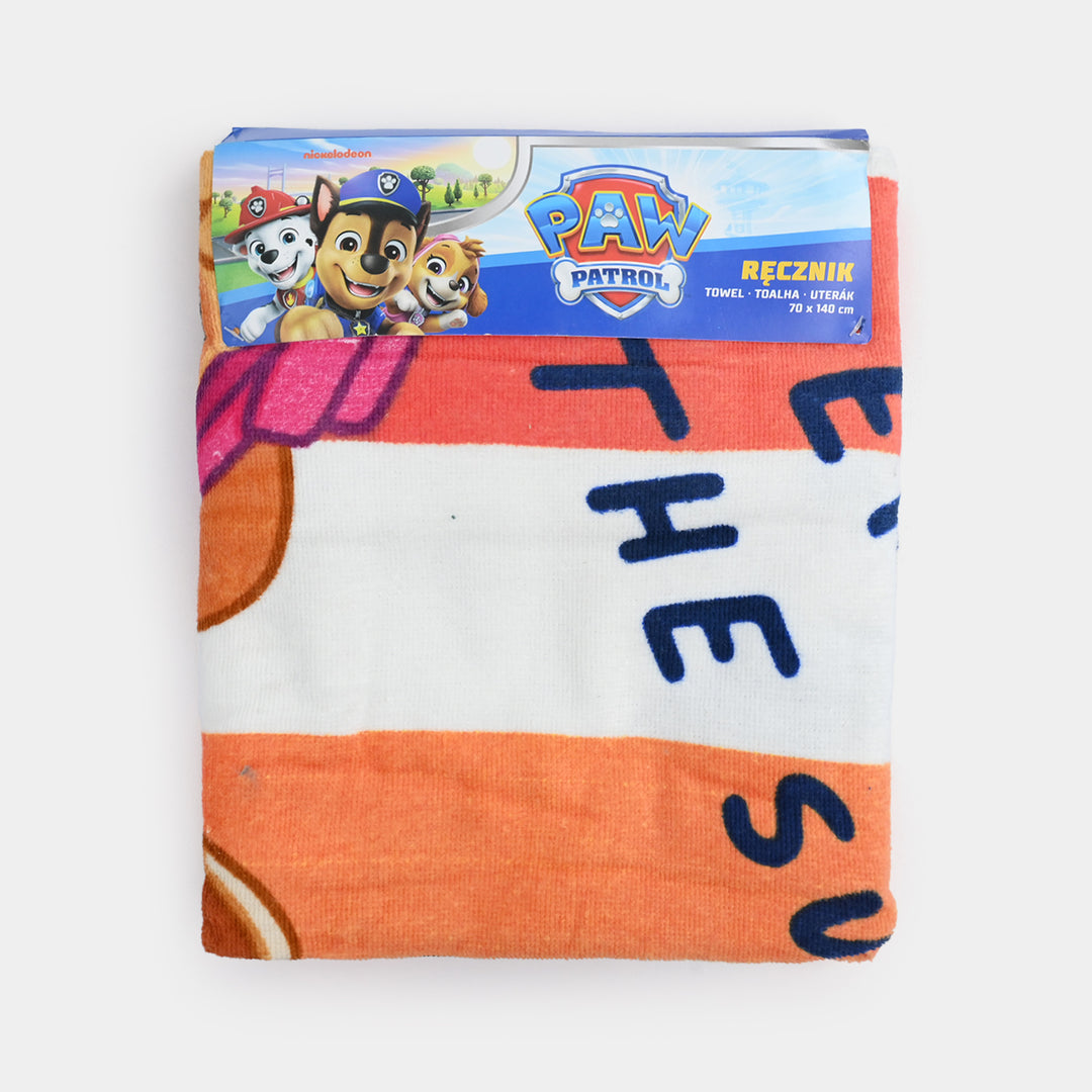 Printed Bath Towel Character