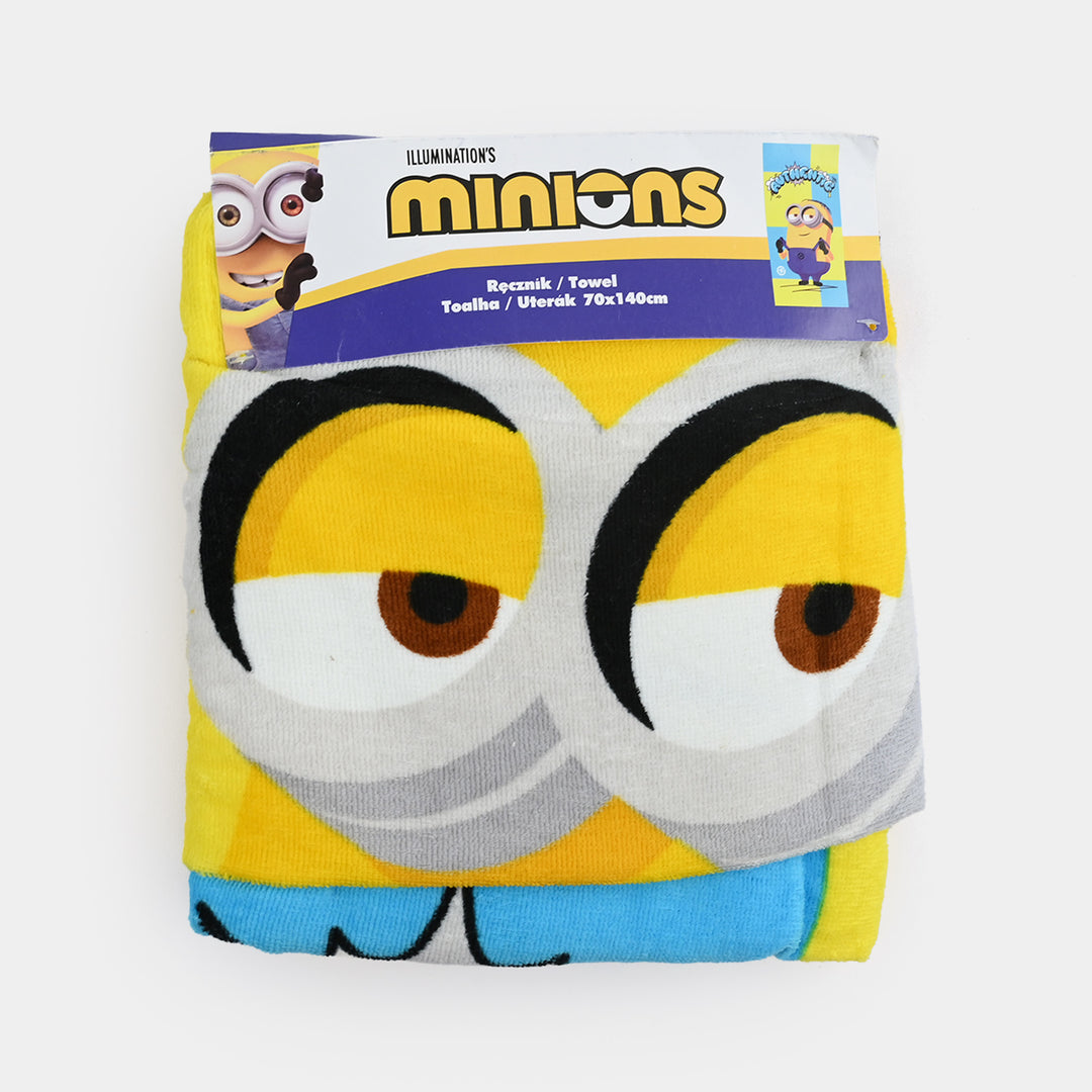 Printed Bath Towel Character