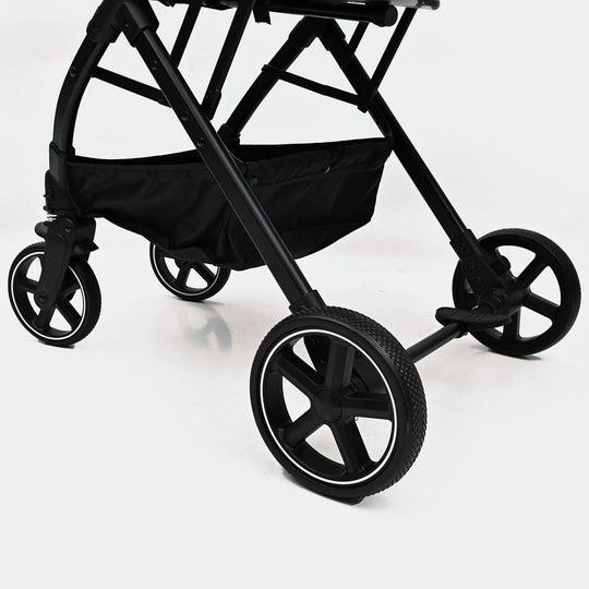 Foldable Lightweight Baby Stroller | 6518 Black