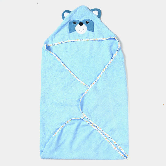 Hooded Baby Bath Towel For Kids | Blue
