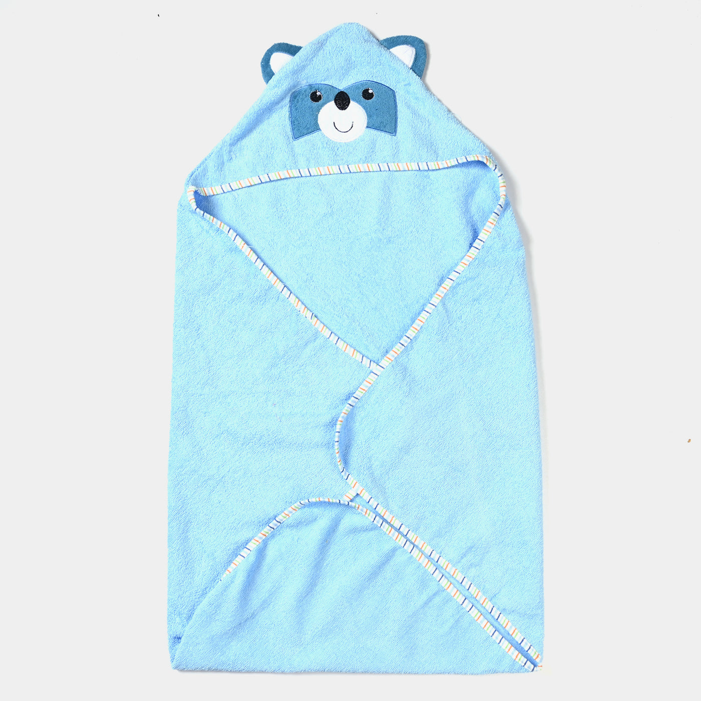 Hooded Baby Bath Towel For Kids | Blue