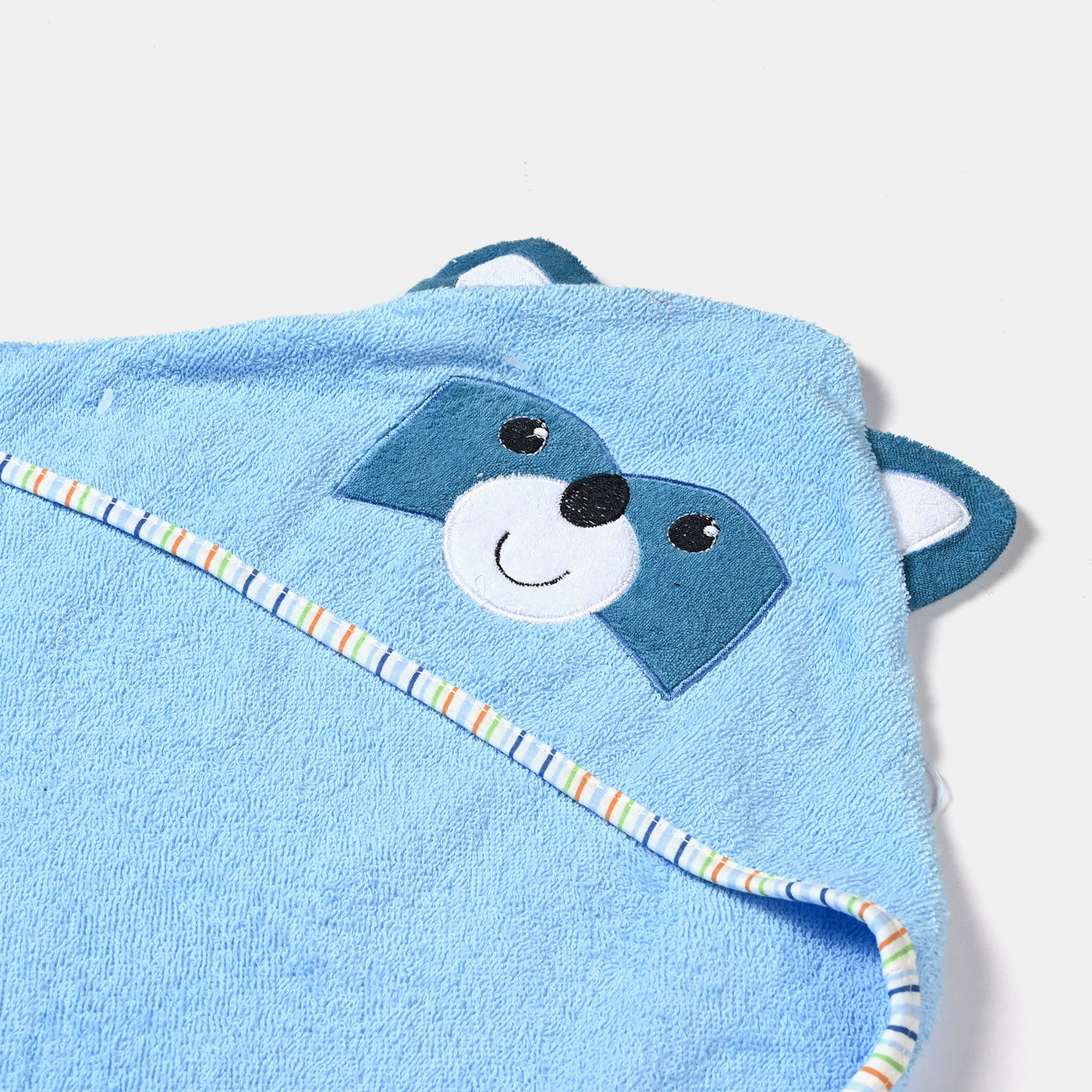 Hooded Baby Bath Towel For Kids | Blue