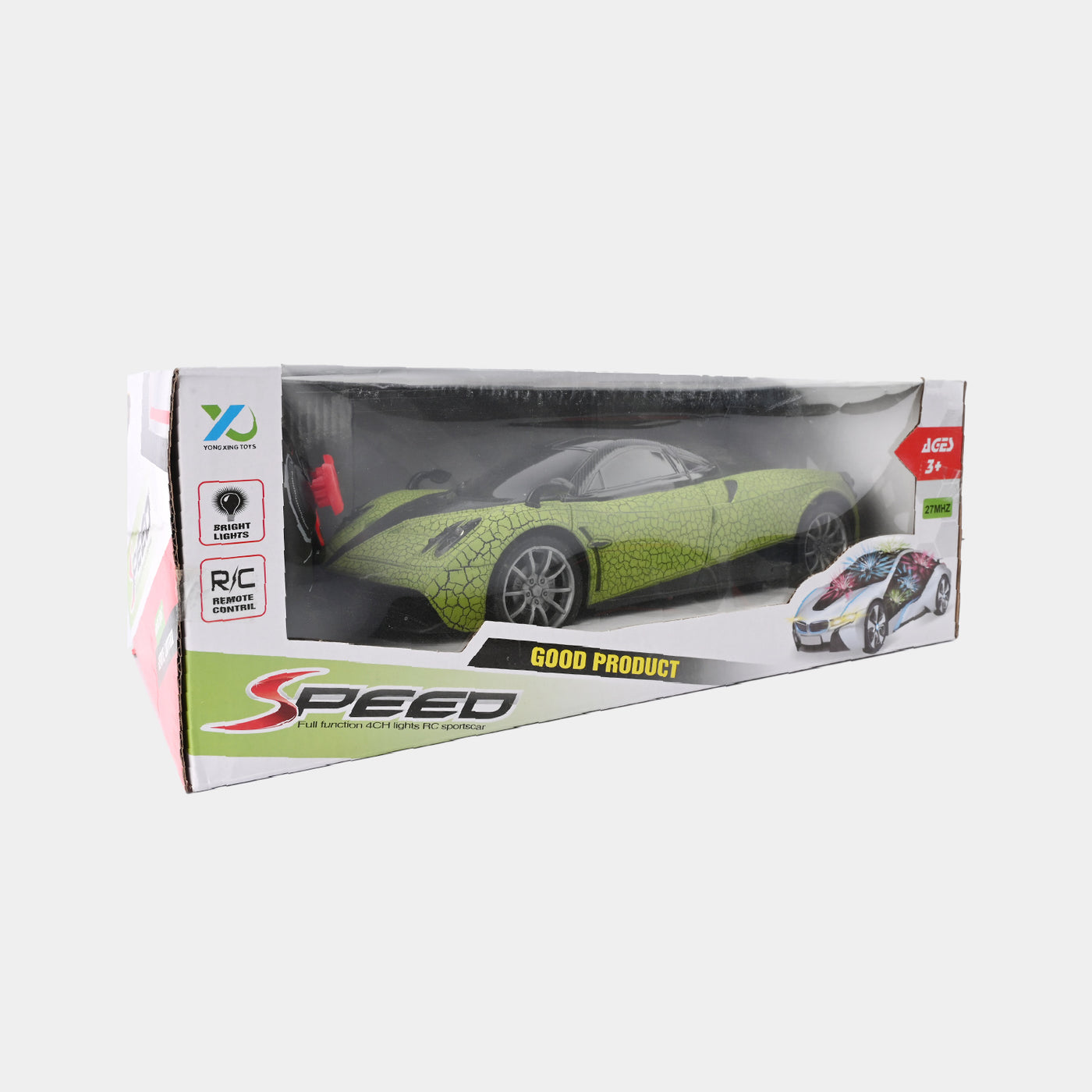 Remote Control Car With 3D Light For Kids