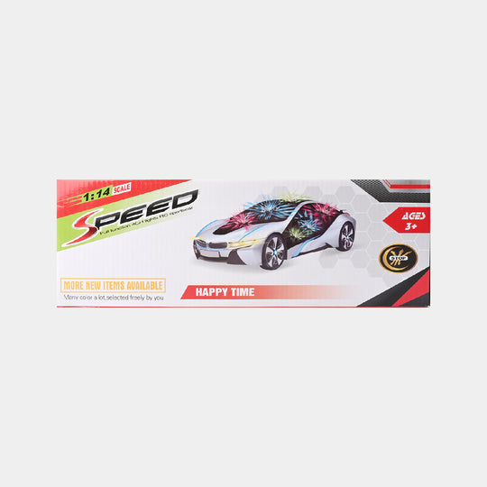 Remote Control Car With 3D Light For Kids