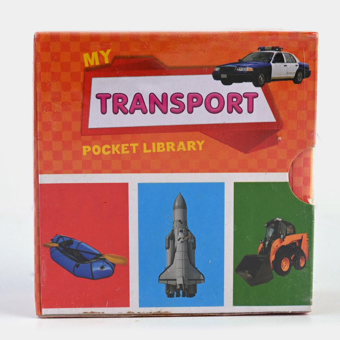 My Transport Pocket Library For Kids Pack Of 4