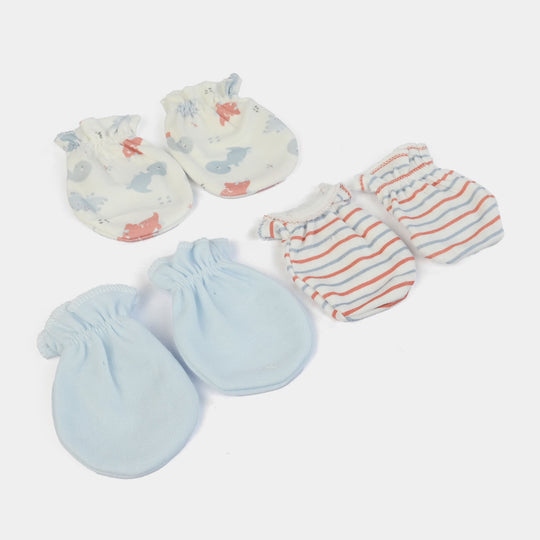 Baby Cap & Mitten Pack Of 6