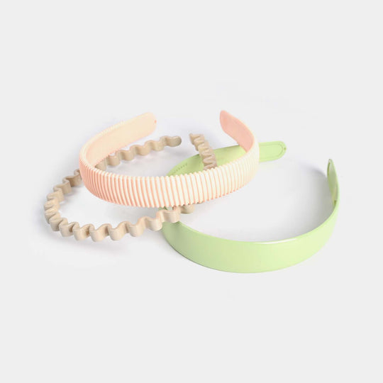 Plastic Hair Band Pack of 3