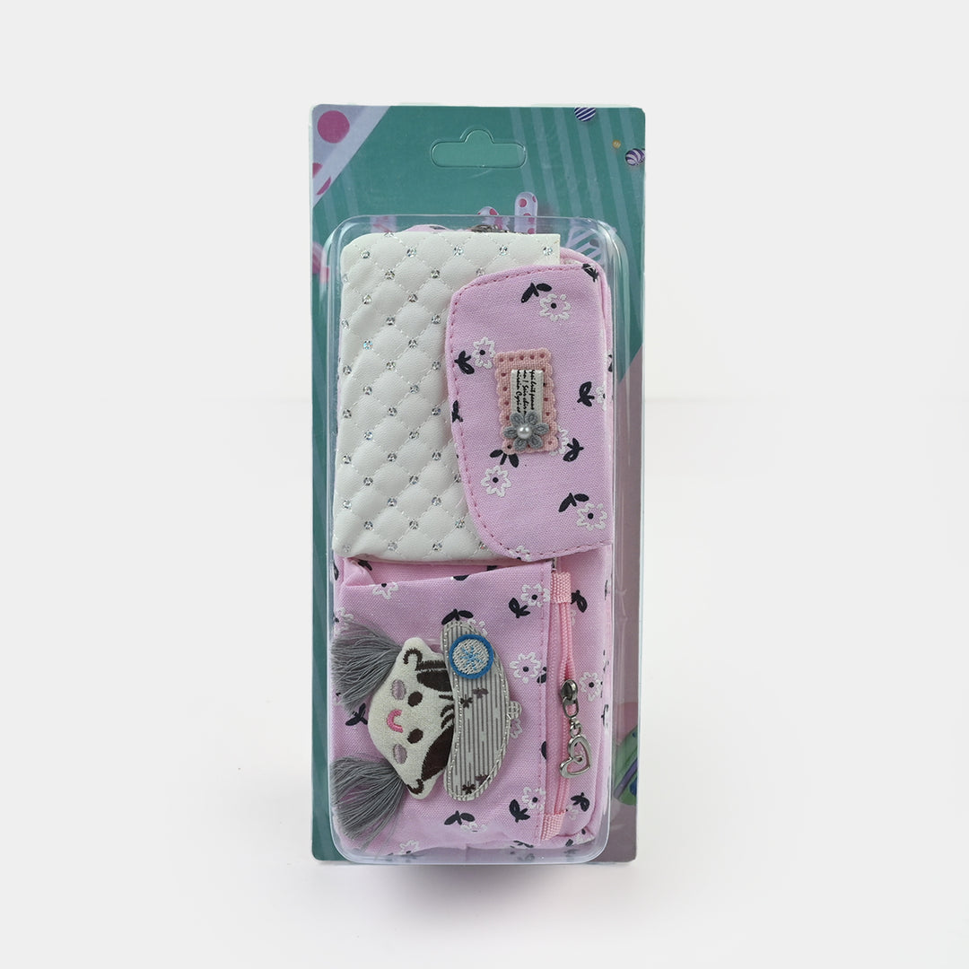 Pencil Pouch For Kids - Pink