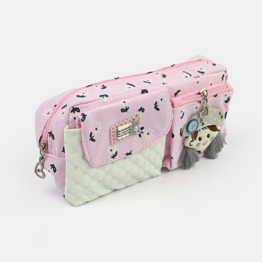 Pencil Pouch For Kids - Pink