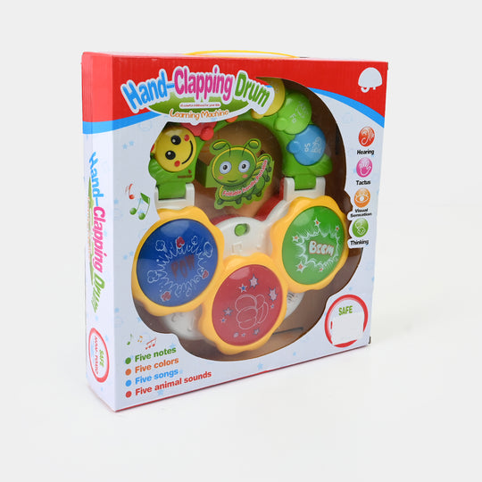 Hand-Clapping Drum Learning Machine/Musical Toy