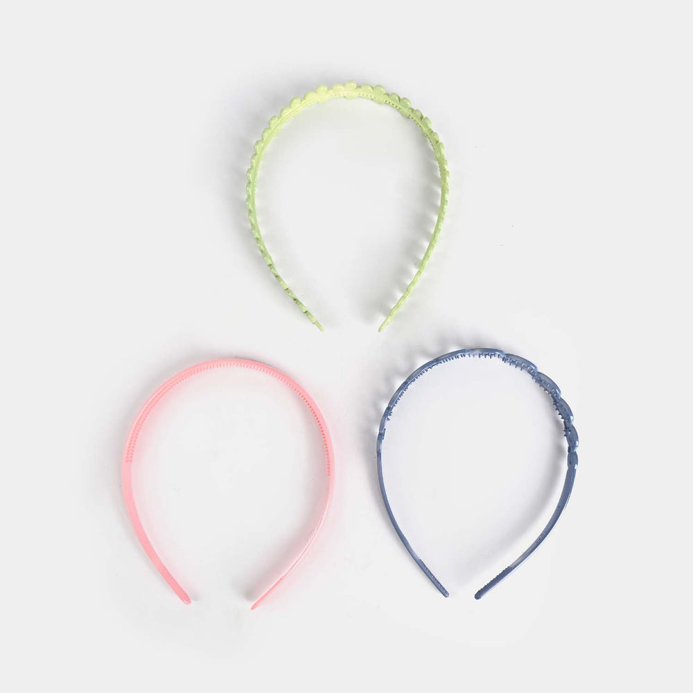 Plastic Hair Band Pack of 3