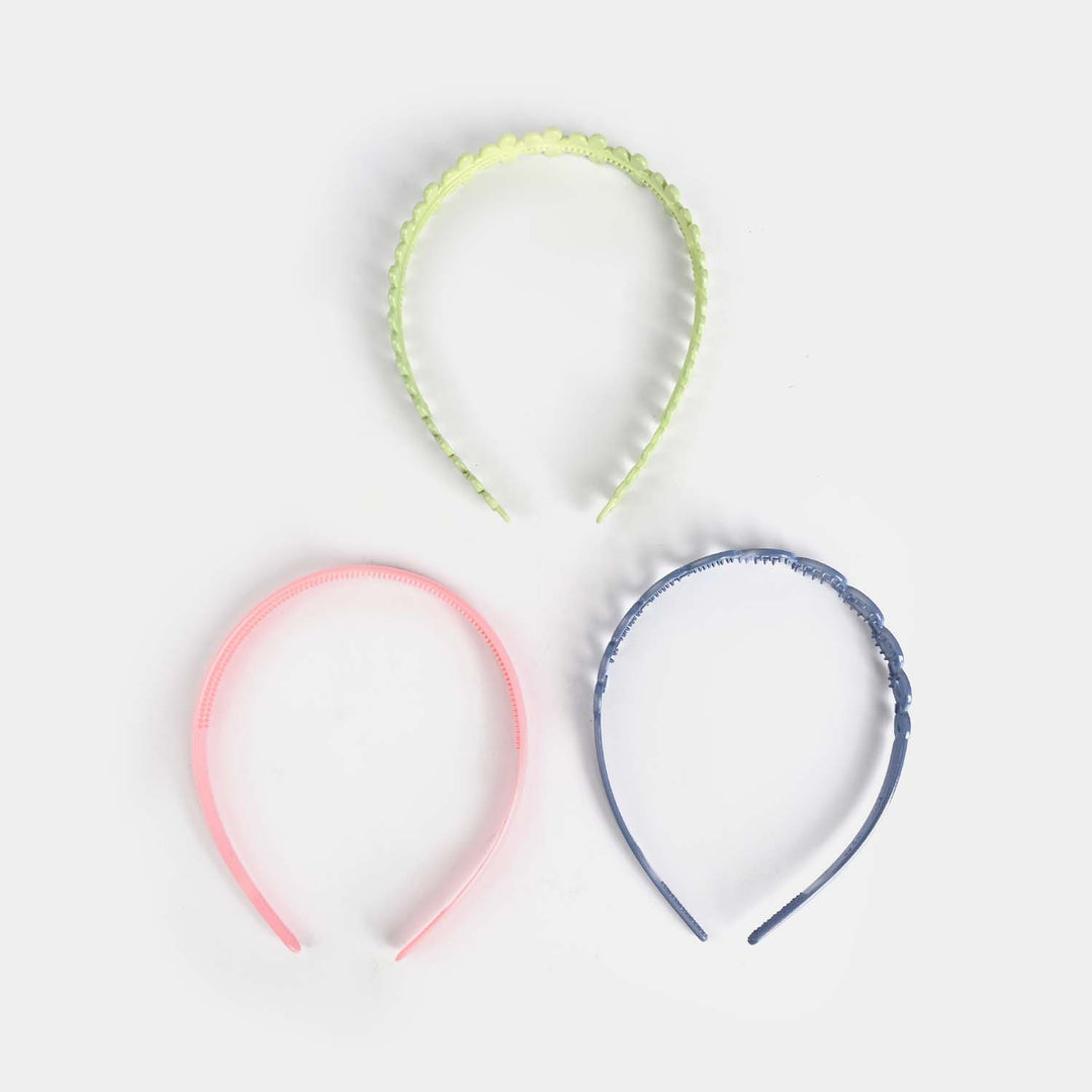 Plastic Hair Band Pack of 3