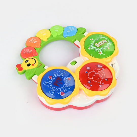 Hand-Clapping Drum Learning Machine/Musical Toy