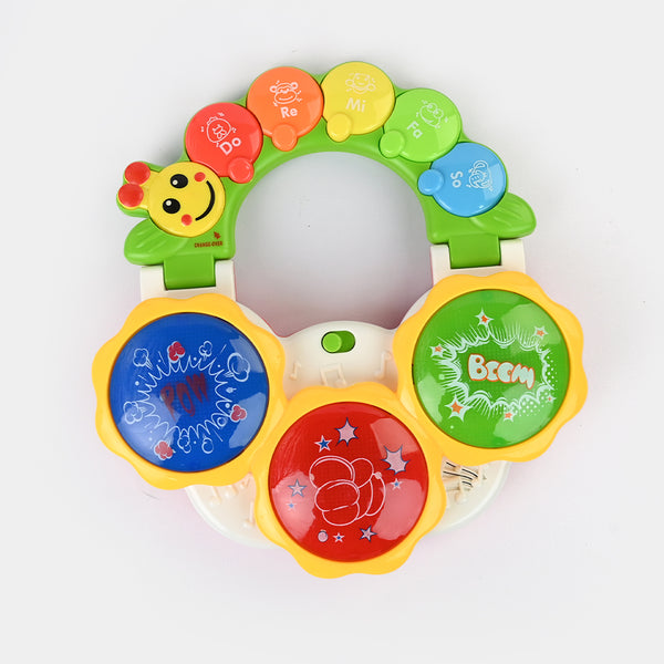 Hand-Clapping Drum Learning Machine/Musical Toy