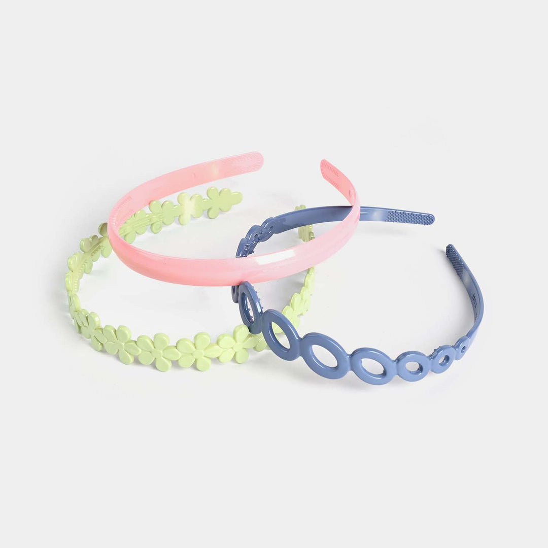 Plastic Hair Band Pack of 3