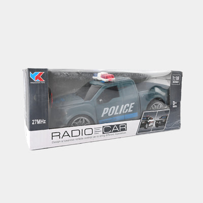 Remote Control Police Car For Kids