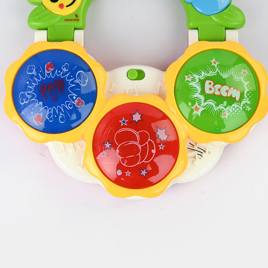 Hand-Clapping Drum Learning Machine/Musical Toy