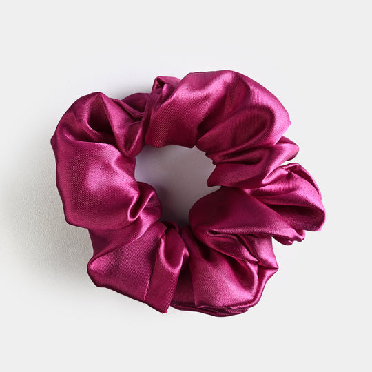 Girls Hair Silk Scrunchie