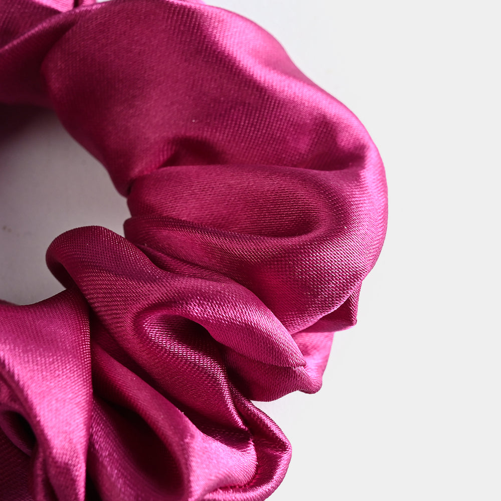 Girls Hair Silk Scrunchie