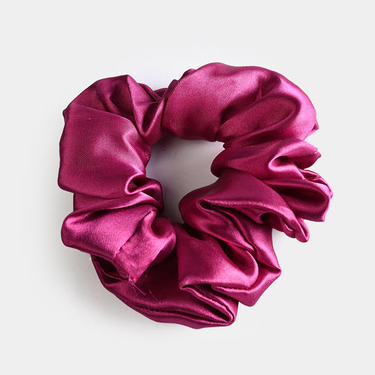 Girls Hair Silk Scrunchie