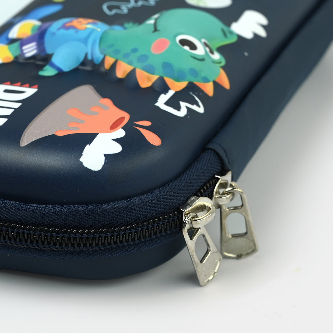 Stationery Pencil Pouch with Built-in Calculator