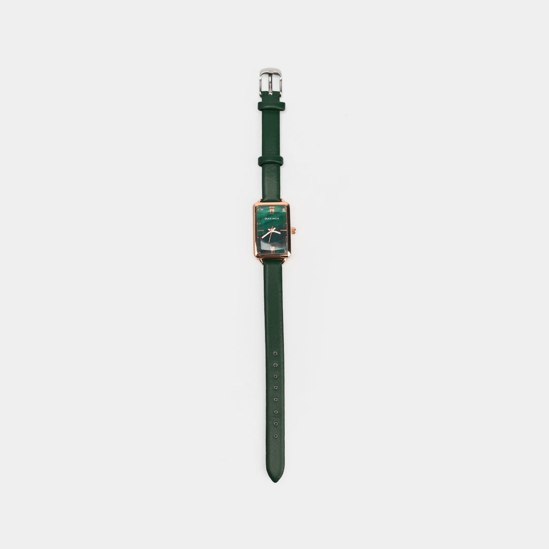 Modern Elegance Square Dial Watch